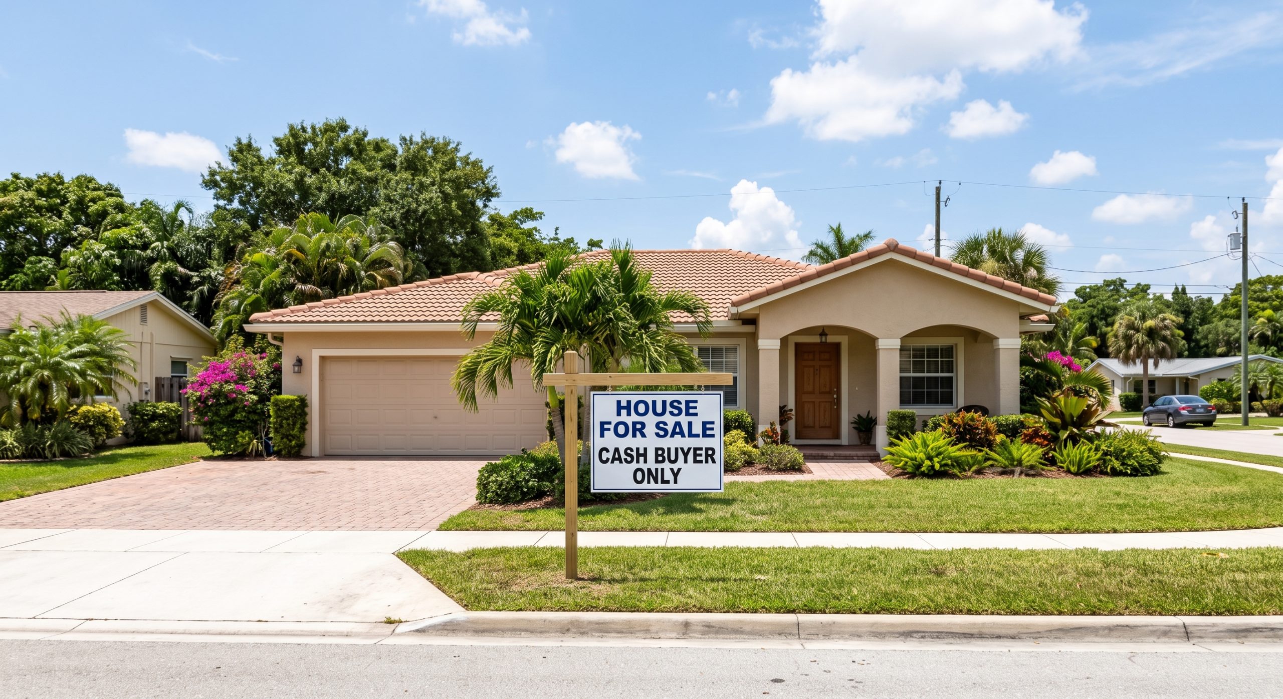 House for sale for cash buyer in florida